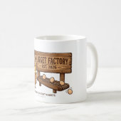 Tasse de café pour l'amusing Gardien de Poules de (Devant droit)
