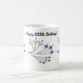 Tasse de café pour l'anniversaire des Thunderbirds (Centre)