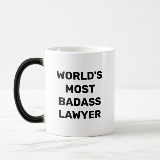 Tasse de café pour l'avocat le plus badass du mond (Gauche)