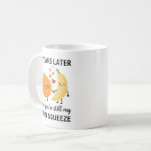 Tasse de café pour le 5e anniversaire de mariage F (Devant gauche)