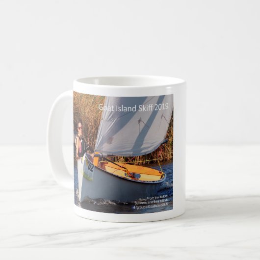 Tasse de café pour le calendrier 2019 de skiff (Devant gauche)