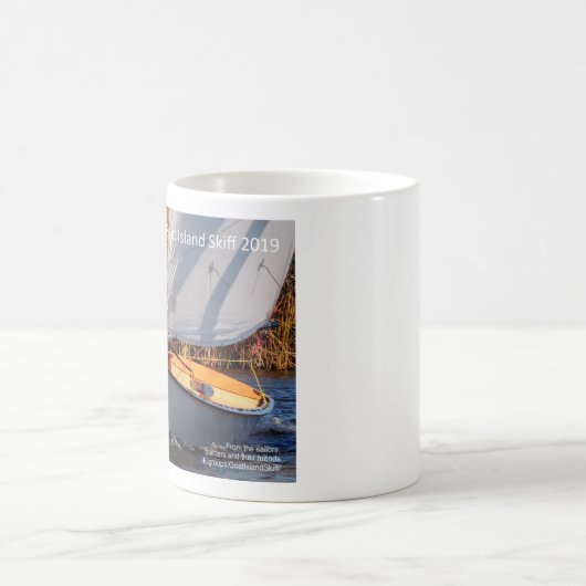 Tasse de café pour le calendrier 2019 de skiff (Centre)