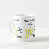Tasse de café pour les 100 ans des Mustangs (Devant gauche)