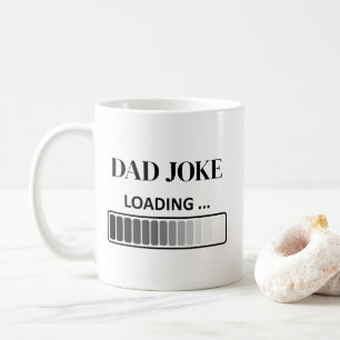 Tasse de café pour papa avec écriture moderne prop