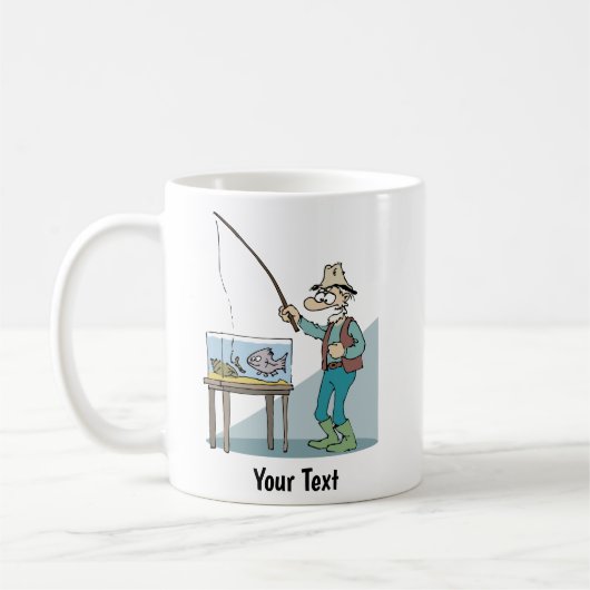 Tasse de café pour pêcheur (Gauche)