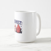 Tasse de café pour Phlébotomiste Vampire Professio (Devant droit)