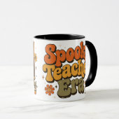 Tasse de café pour professeur d'Halloween Ère de P (Devant droit)