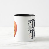 Tasse de café pour professeur Halloween Trick or T (Centre)