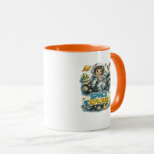 Tasse de café pour un astronaute mignon explorateu (Devant droit)