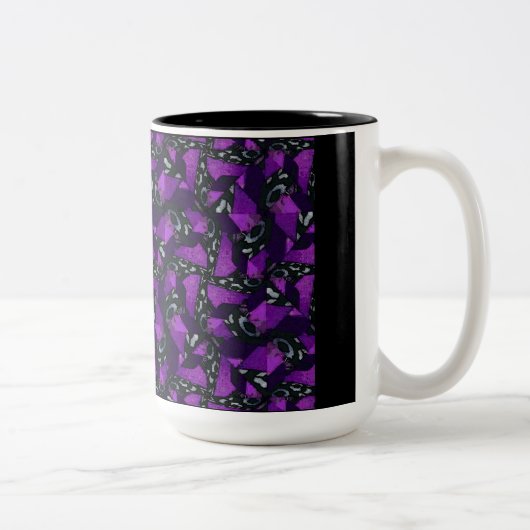 Tasse de café pourpre de poulpe (Droit)