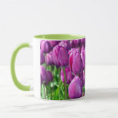 Tasse de café pourpre de tulipe de ressort (Gauche)