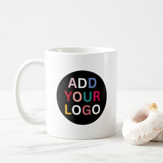 Tasse de café professionnelle avec logo de marque