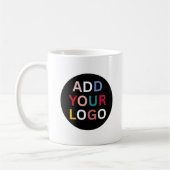 Tasse de café professionnelle avec logo de marque  (Gauche)