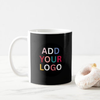 Tasse de café professionnelle avec logo de marque