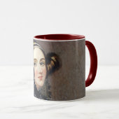 Tasse de café programmeuse informatique Ada Lovela (Devant droit)