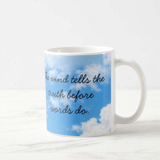 Tasse de café Proverbe du Wind Speaker (Droite)