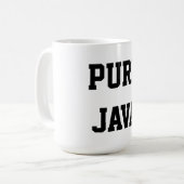 Tasse de café pure de Java (Devant gauche)