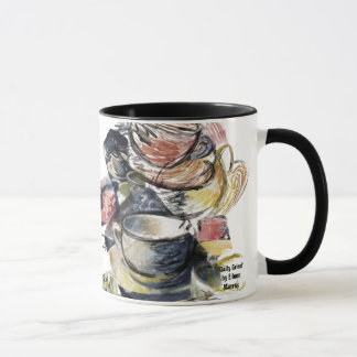 Tasse de café quotidienne de morcellement