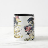 Tasse de café quotidienne de morcellement (Centre)