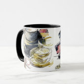 Tasse de café quotidienne de morcellement (Devant gauche)