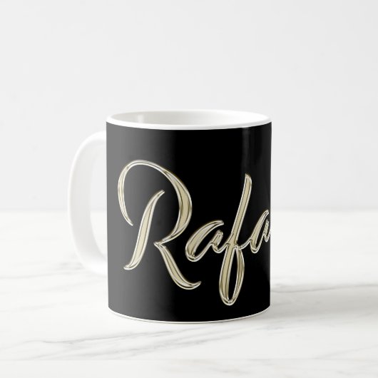 Tasse de café Rafaela white gold (Devant gauche)