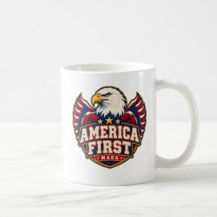 Tasse de café recto-verso America First Varsity Ea