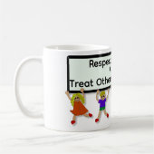Tasse de café Respectez-Vous (Gauche)