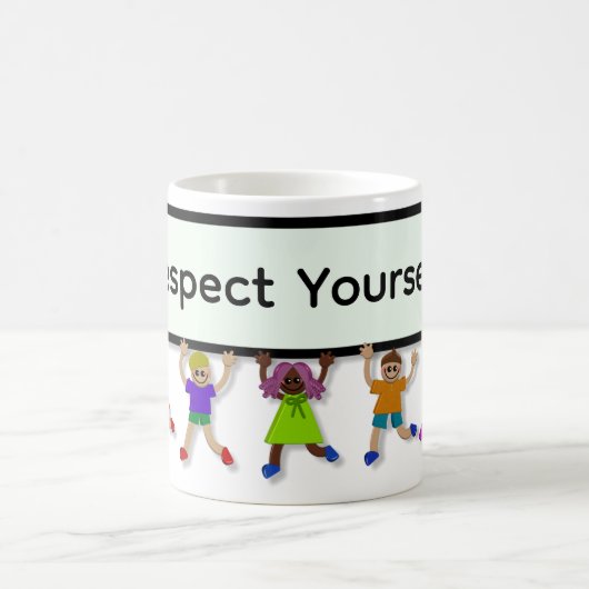 Tasse de café Respectez-vous (Centre)