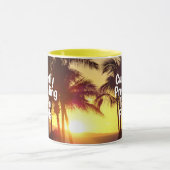 Tasse de café Rêvant de Floride (Centre)