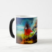 Tasse de café rêveuse d'art de danseur (Devant gauche)