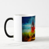 Tasse de café rêveuse d'art de danseur (Gauche)