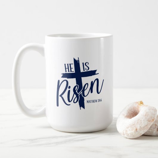 Tasse de café Risen Cross (Avec donut)