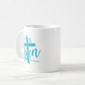 Tasse de café Risen Cross (Devant gauche)