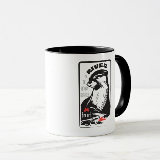 tasse de café rivière (Devant droit)