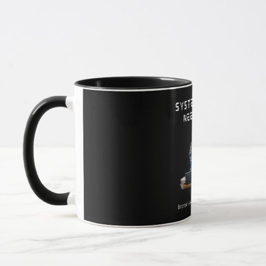 Tasse de café Robot Drôle (Gauche)
