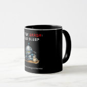 Tasse de café Robot Drôle (Devant droit)