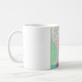 TASSE DE CAFÉ ROSE DE 3 SOEURS (Gauche)