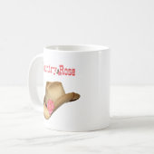 Tasse de café rose de pays (Devant gauche)