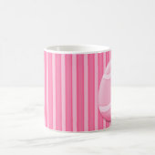 Tasse de café (rose) d'oeuf de pâques (Centre)