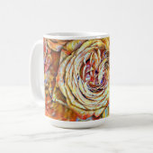 Tasse de café Rose Soleil Épanoui (Devant gauche)