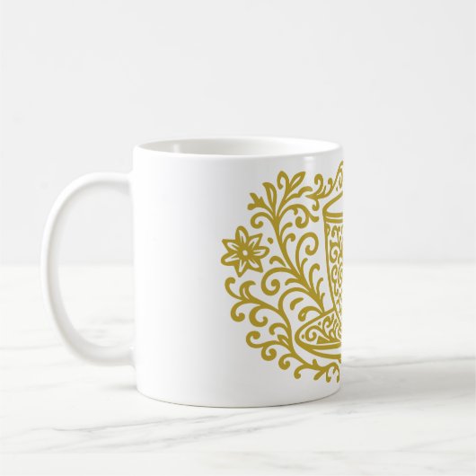 Tasse de café royale avec mug classique de luxe, 1 (Gauche)