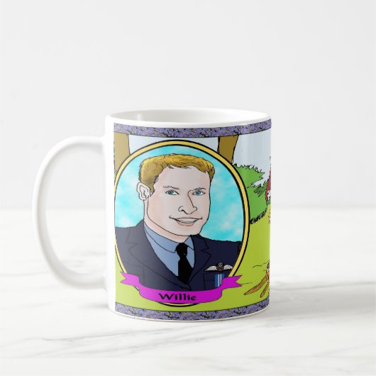 Tasse de café royale humoristique de mariage (Gauche)