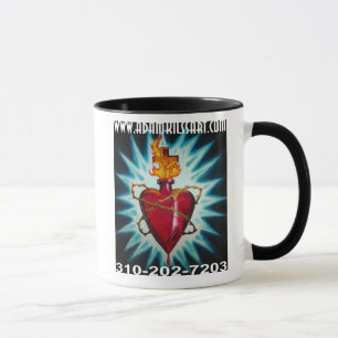 Tasse de café sacrée de coeur