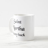tasse de café saint martha (Devant gauche)