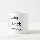 tasse de café saint patrick (Devant gauche)