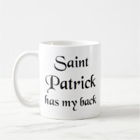 tasse de café saint patrick
