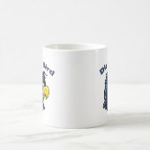 Tasse de café sale d'oiseau (Centre)