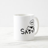 Tasse de café SAMOURAÏ (Devant droit)