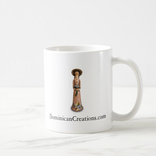Tasse de café sans visage de poupée (Droite)