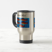 Tasse de café saumonée d'homme (Devant gauche)